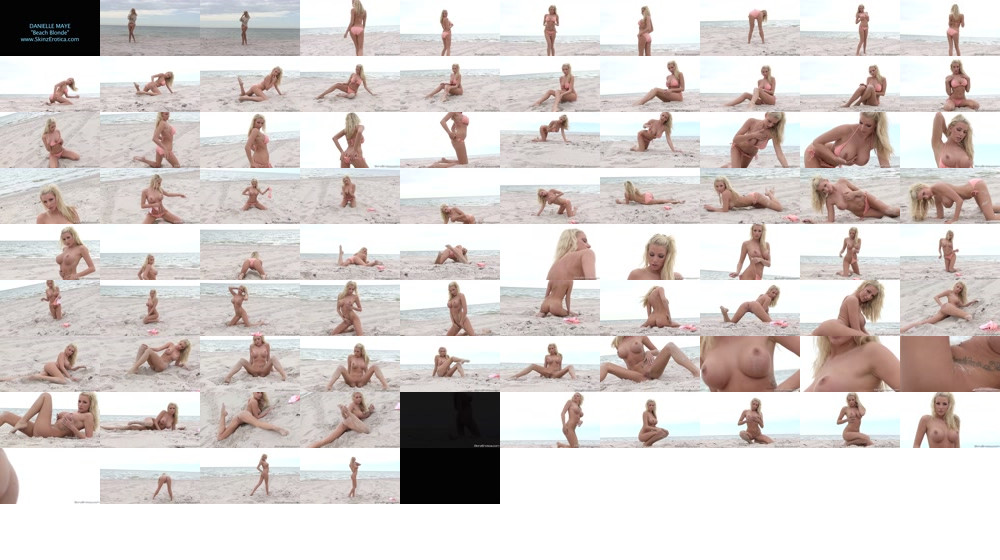 [SkinzErotica] Megapack [191 Videos]/Danielle Maye - Beach Blonde.mp4